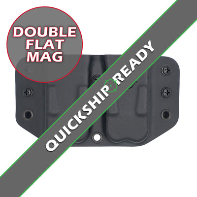 C&G holsters Quick ship double flat magazine holder