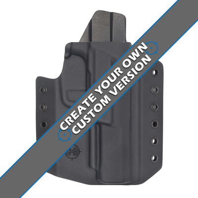 C&G Holsters Custom Covert outsidethe waistband kydex holster for FN Five-seveN 5.7" in black
