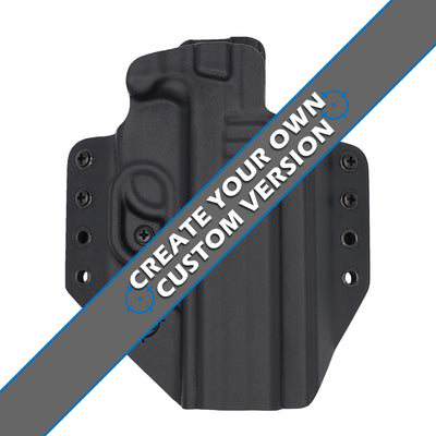 this is the custom C&G Holsters outside the waistband Covert series holster for the FNH FNX45T.