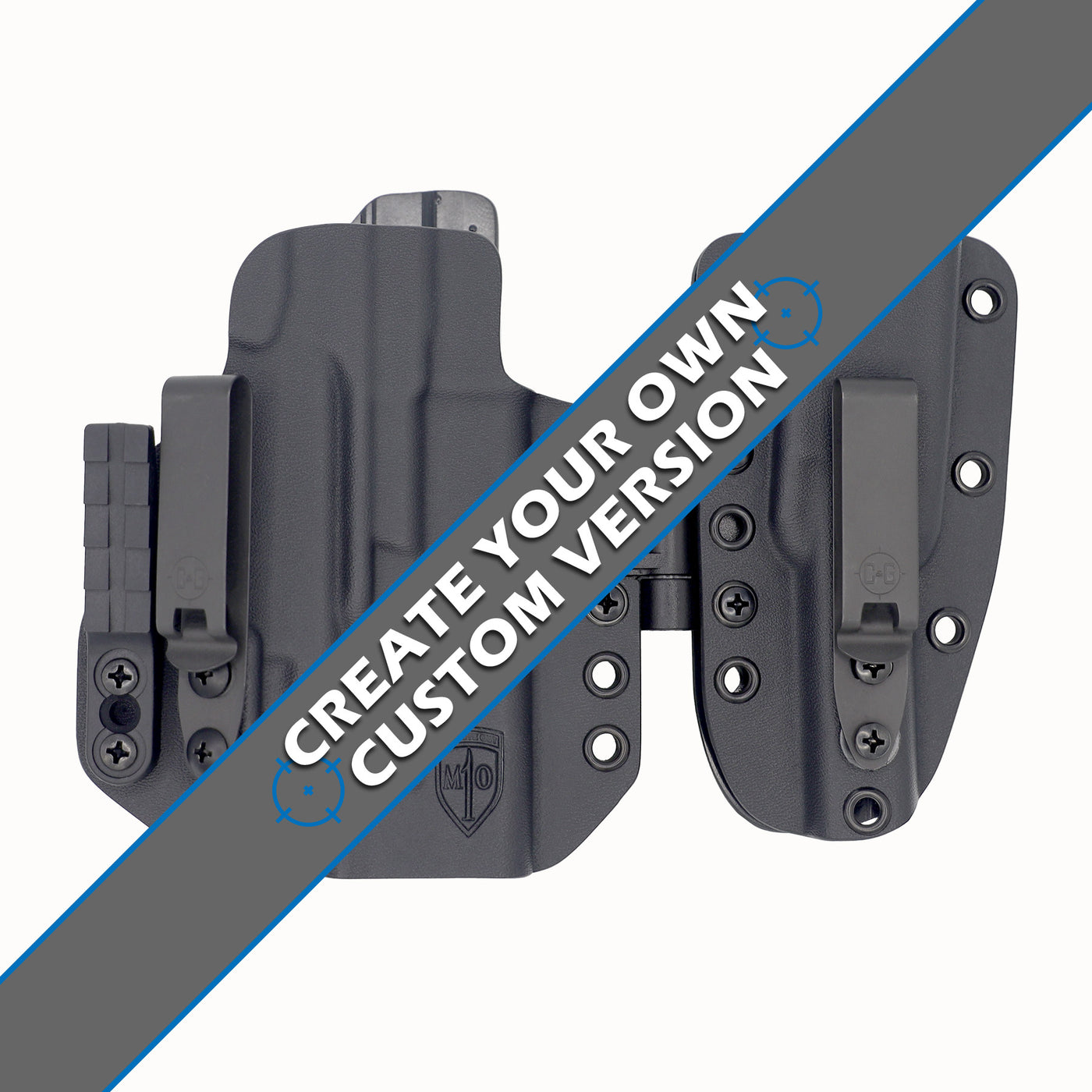 GLOCK 43X/48 TLR-7 sub | MOD1-LIMA Appendix Sidecar Kydex Holster System | CUSTOM | C&G Holsters