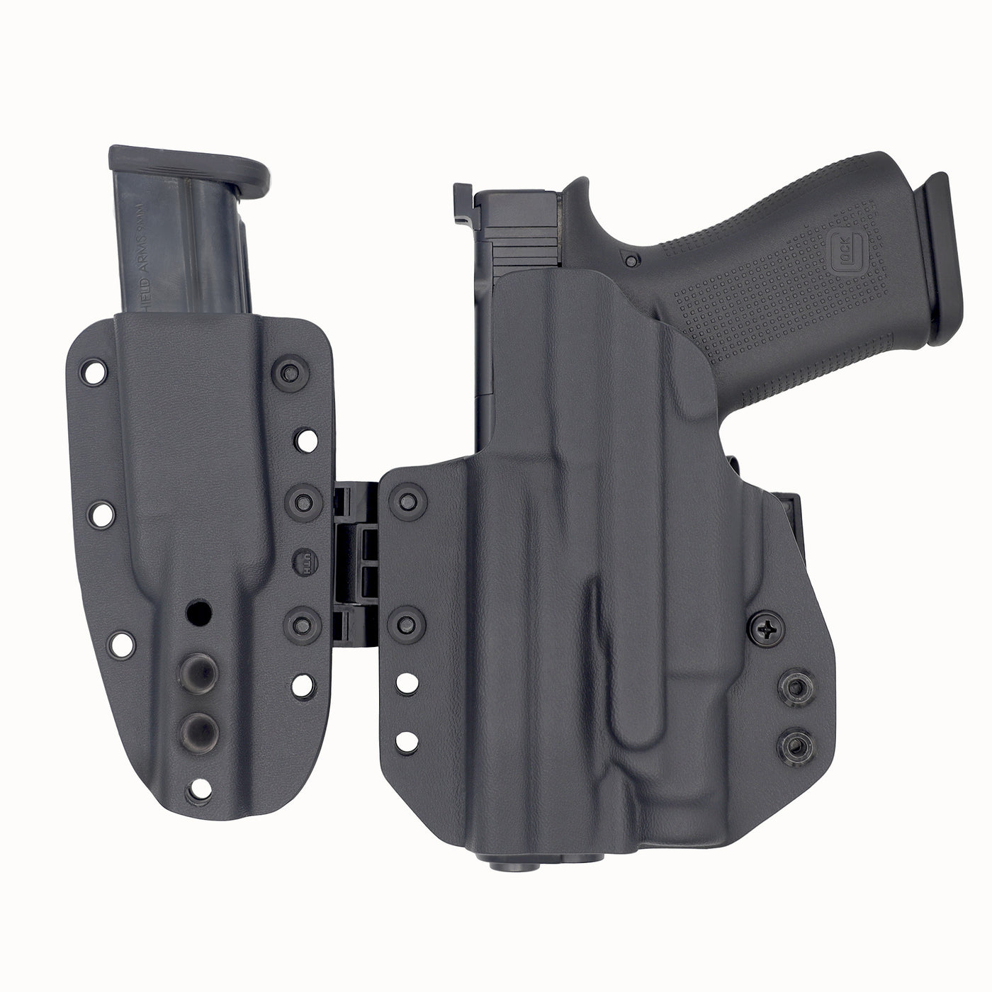 GLOCK 43X/48 TLR-7/X/sub | MOD1-LIMA Appendix Sidecar Kydex Holstersystem | BENUTZERDEFINIERT | C&amp;G Holster 