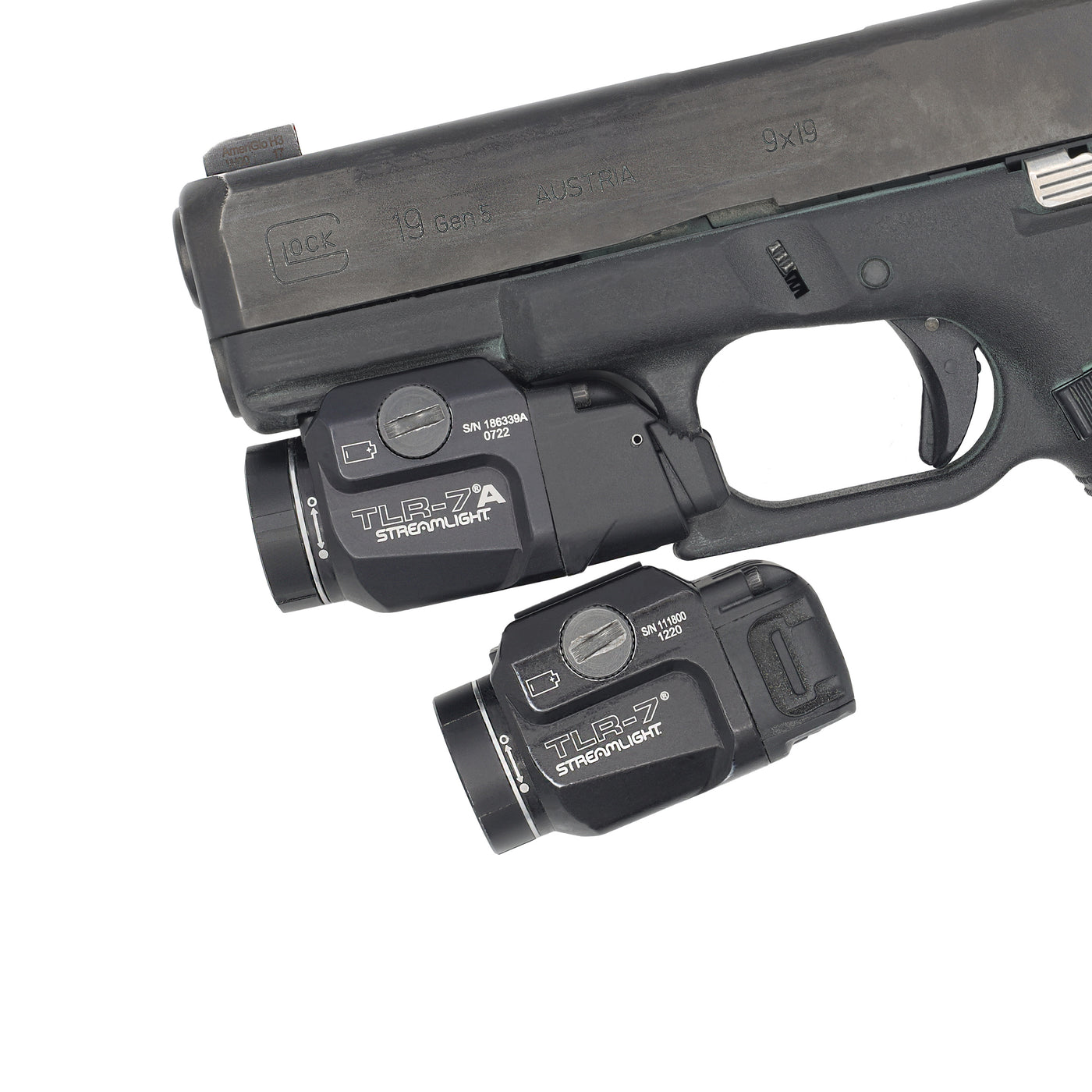 GLOCK 19/23/44/45 TLR-7/A/X | OWB TACTICAL Kydex Holster | CUSTOM | C&G Holsters