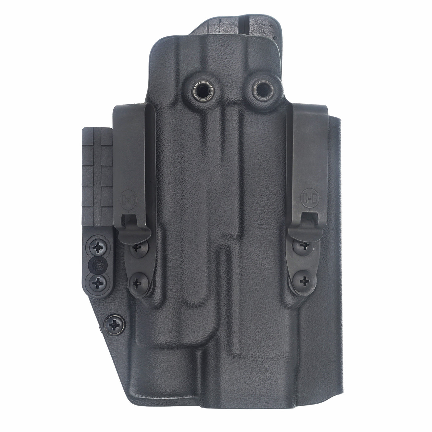 C&G Holsters Quickship IWB ALPHA UPGRADE Tactical Glock Streamlight TLR1/HL
