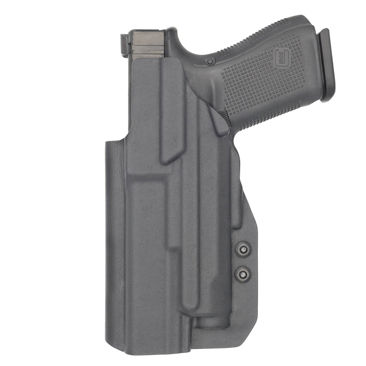 C&G Holsters IWB inside the waistband Holster for the Glock 19/23 APLc back view