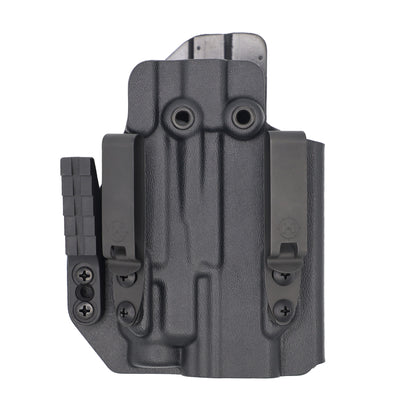 C&G Holsters Quickship IWB ALPHA UPGRADE Tactical Glock 19/23 Streamlight TLR7