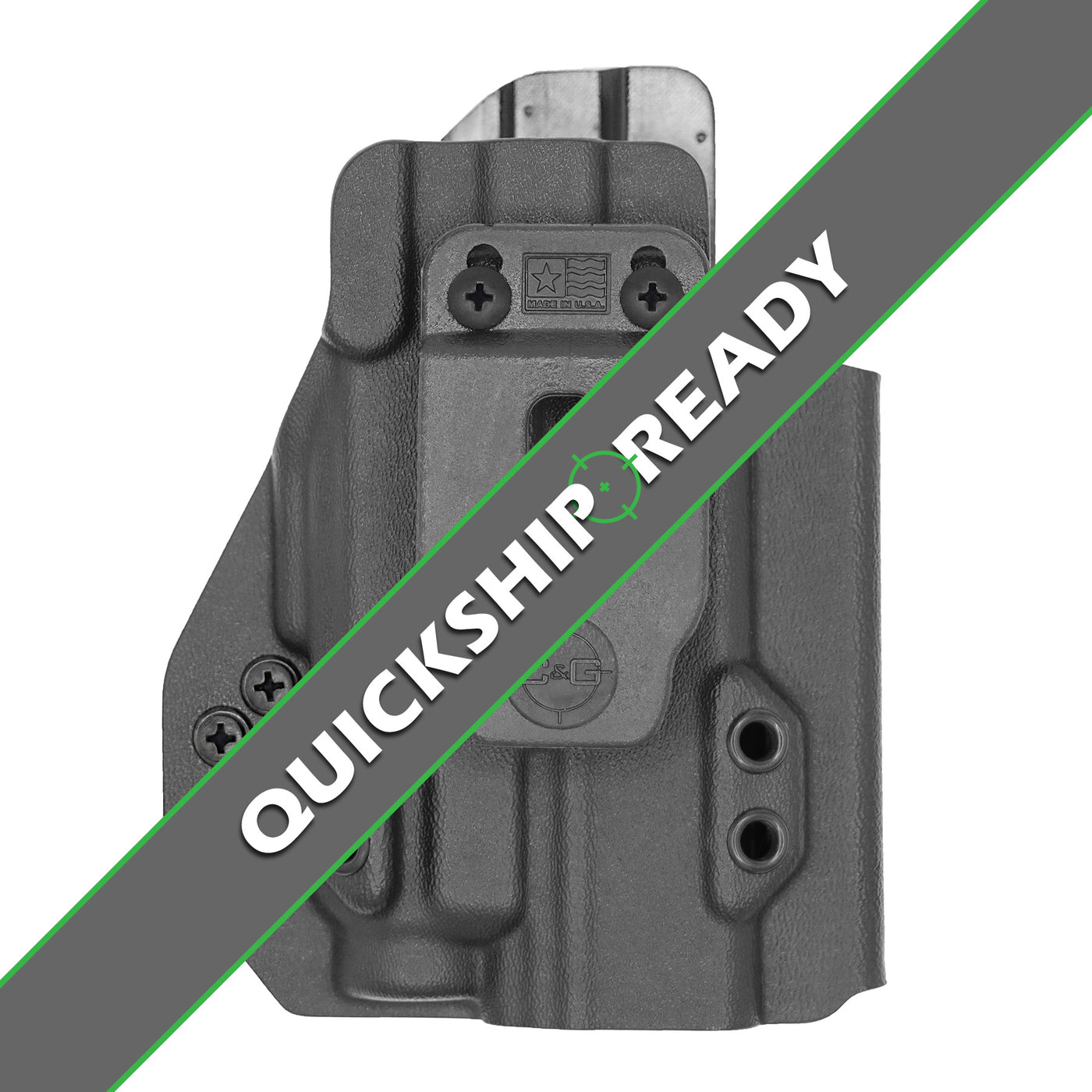 C&G Holsters Quickship IWB Tactical Glock 19/23 Streamlight TLR7