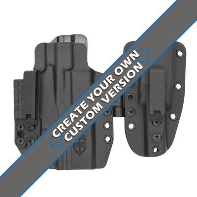 GLOCK 17/19 TLR-7/A | MOD1-LIMA Appendix Sidecar Kydex Holster System | CUSTOM | C&G Holsters