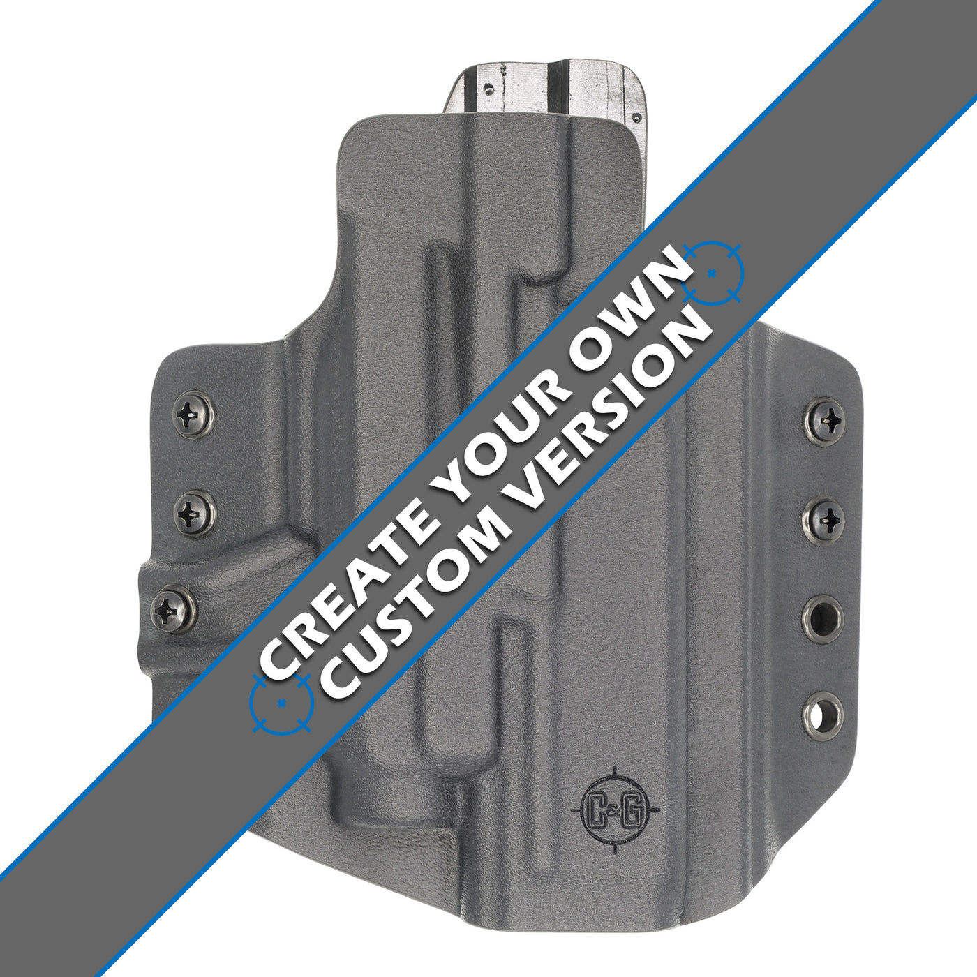 C&G Holsters custom OWB Tactical CZ P10/c streamlight tlr7/a