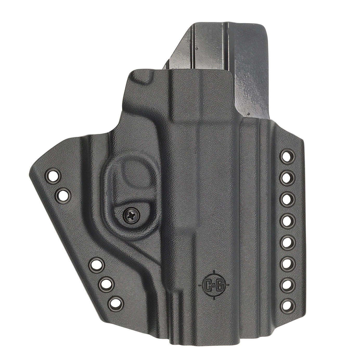 C&G Holsters custom chest mounted system Glock 20/21
