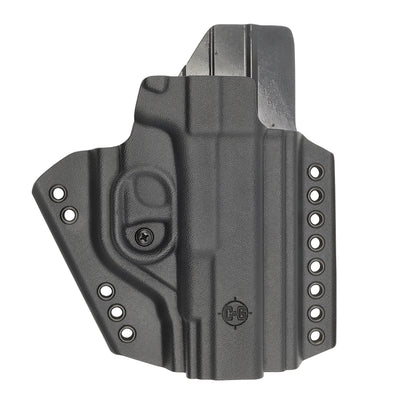 C&G Holsters custom chest mounted system Glock 17/19