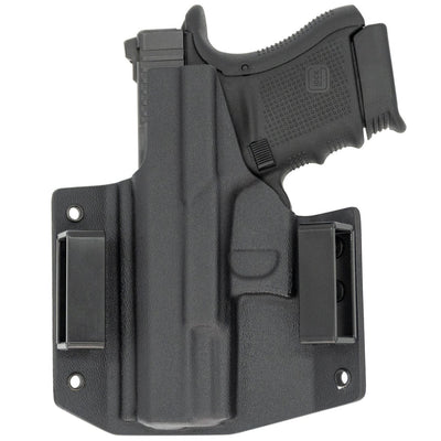 This is the custom C&G Holsters outside the waistband holster for a Glock 29.