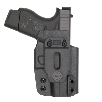 C&G Holsters quickship IWB covert Glock 42 in holstered position