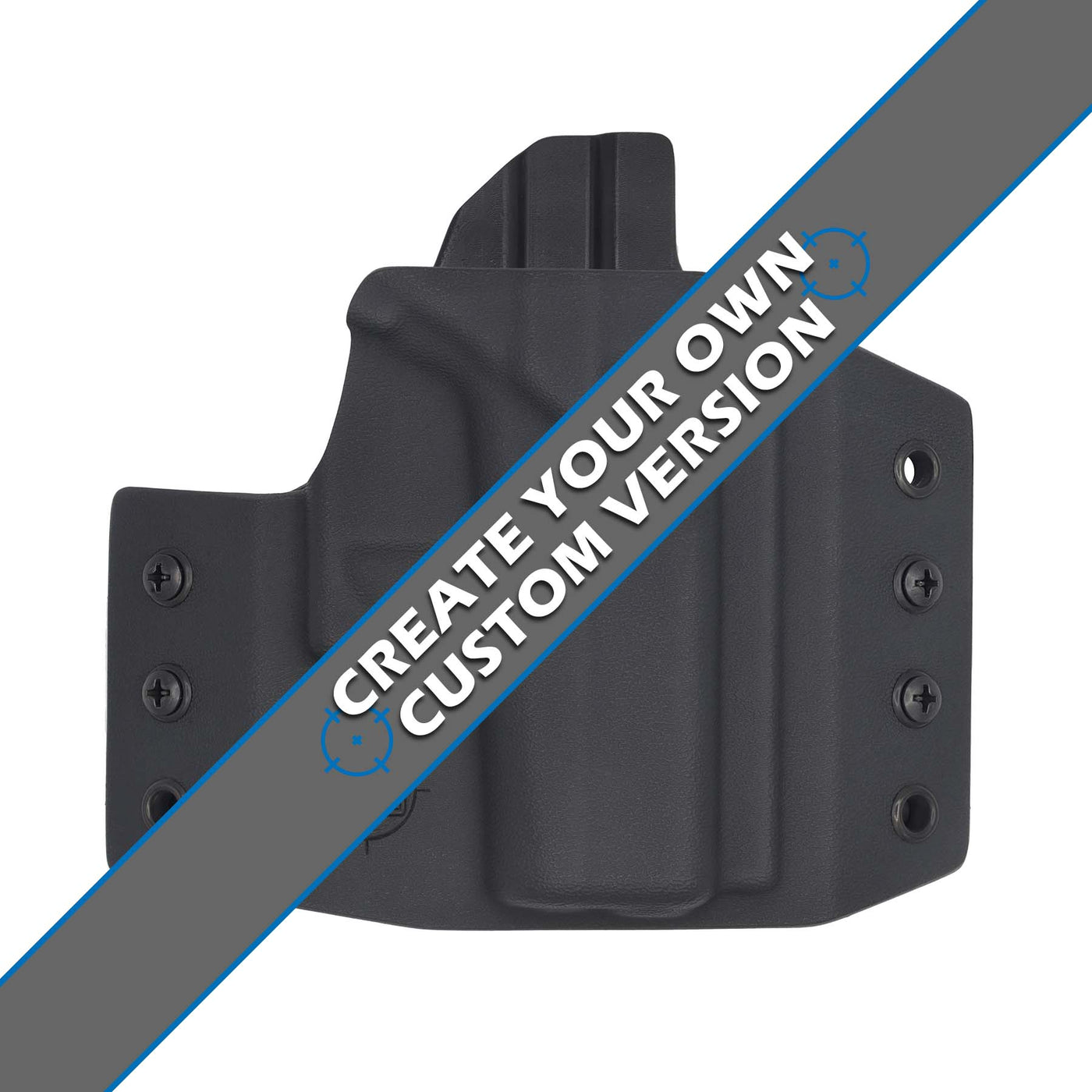This is the custom C&G Holsters OWB Outside the waistband Holster for the Glock 42