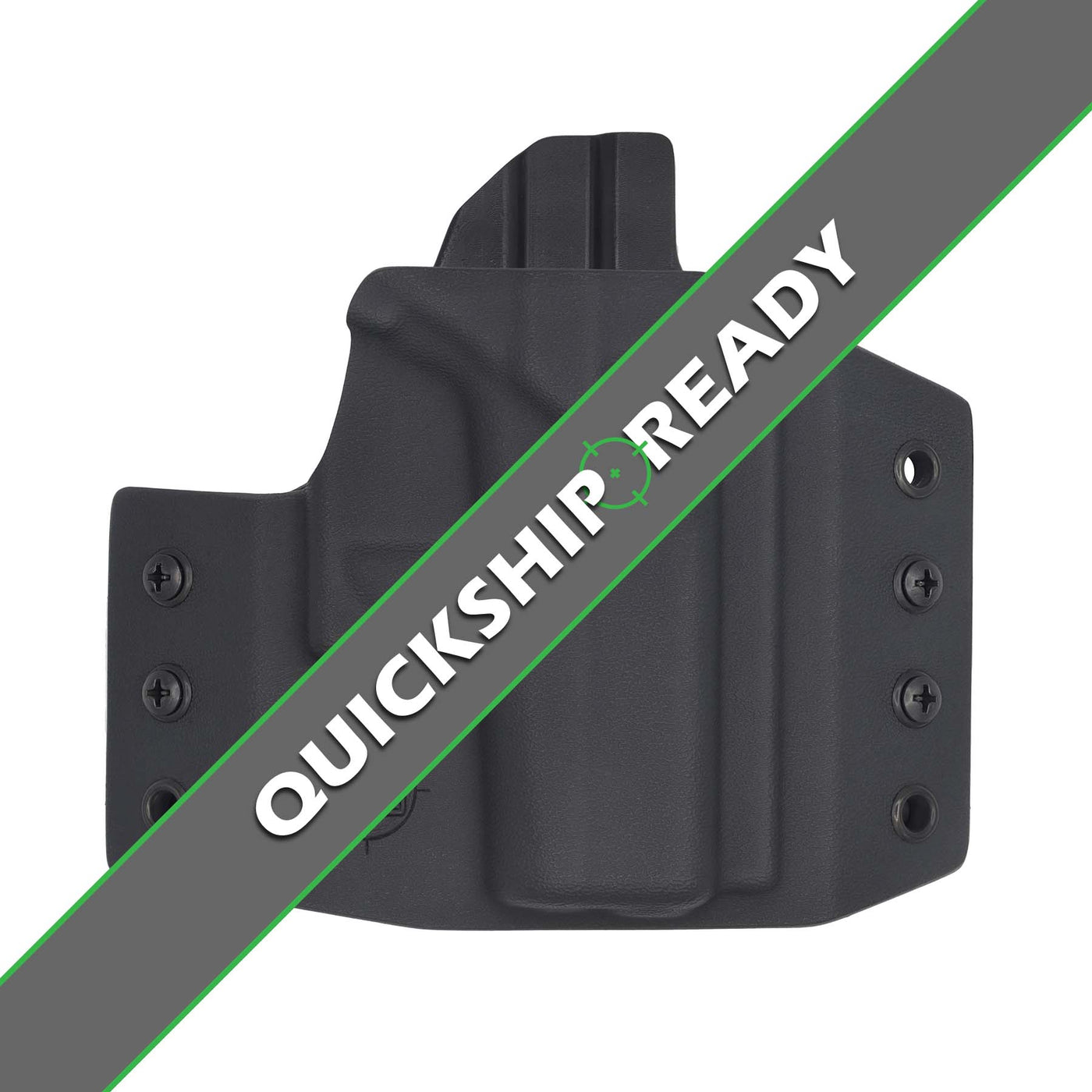 Shown is a quickship C&G Holsters OWB Outside the waistband Holster for the Glock 42.