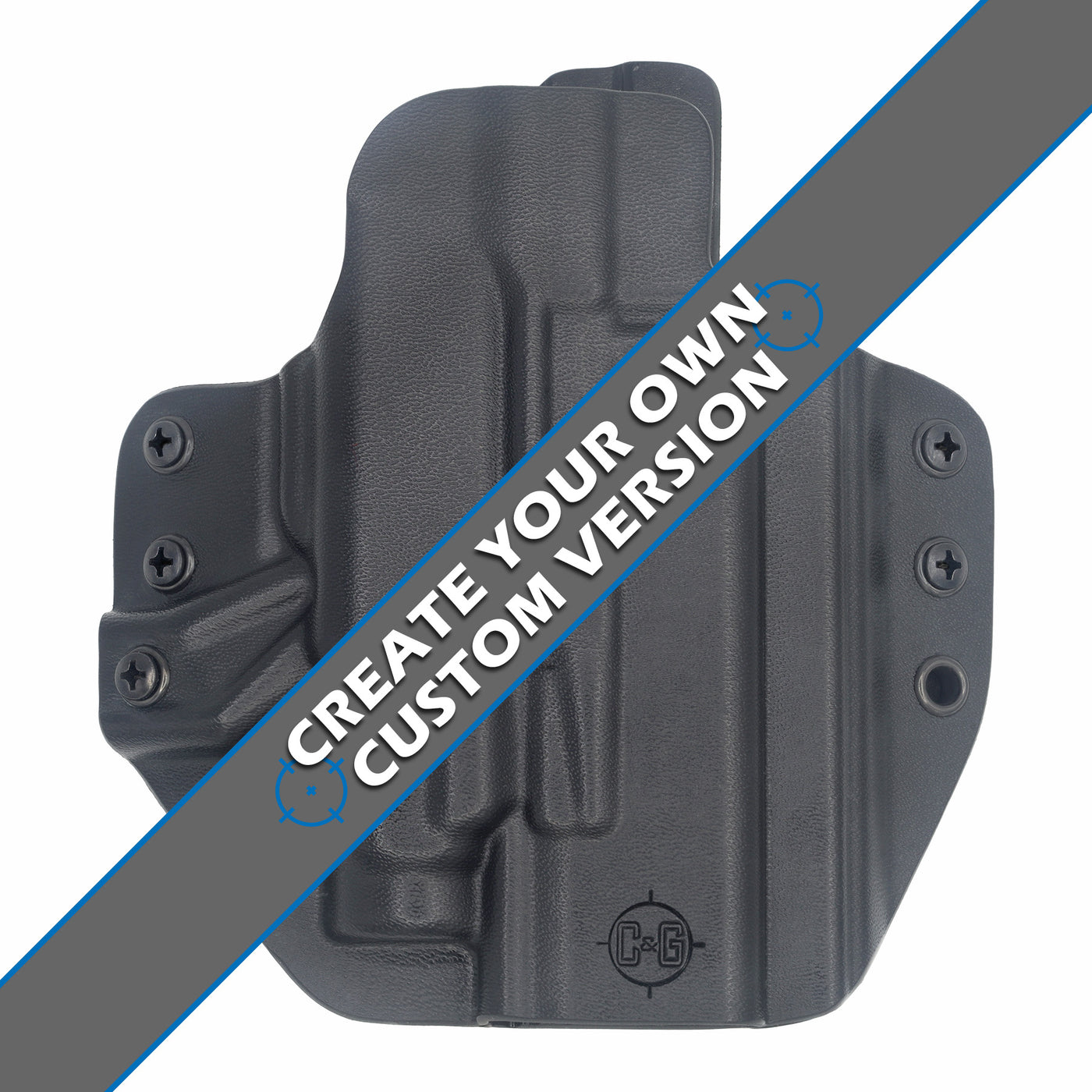 C&G Holsters custom OWB Tactical Glock 43x/48 Streamlight TLR-7 sub