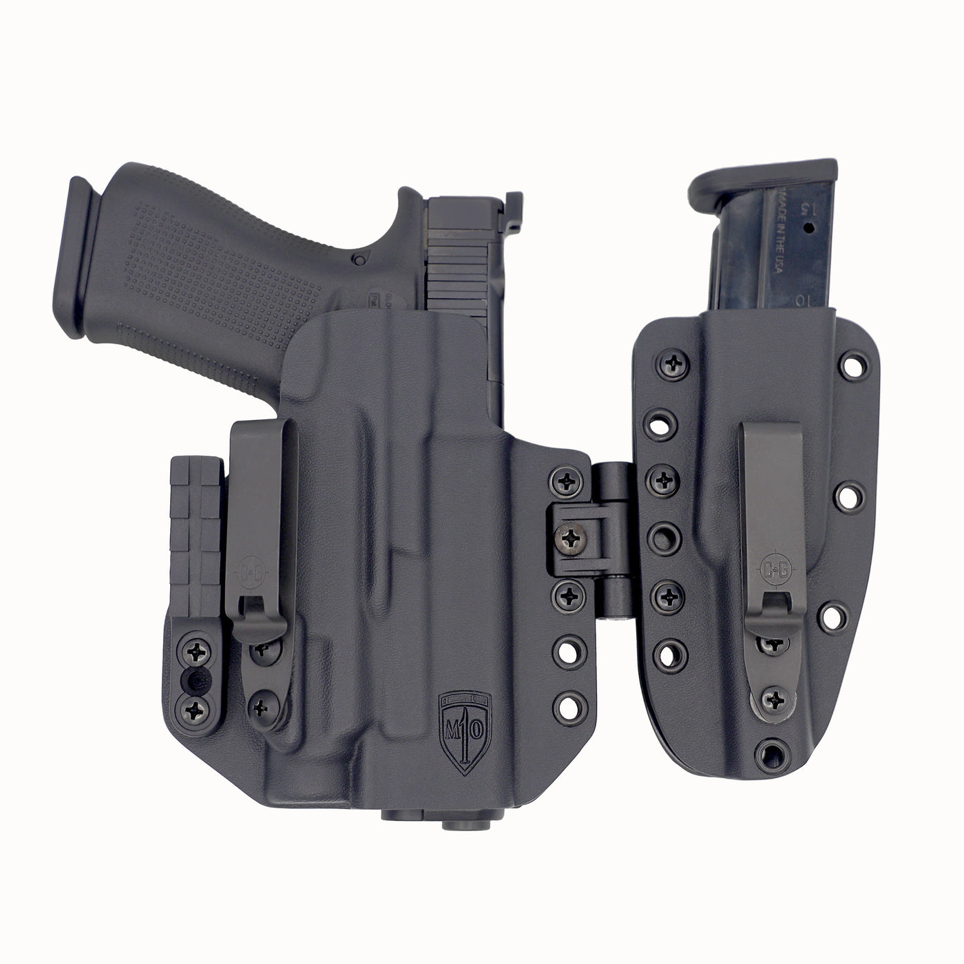 GLOCK 43X/48 TLR-7/X/sub | MOD1-LIMA Appendix Sidecar Kydex Holstersystem | BENUTZERDEFINIERT | C&amp;G Holster 