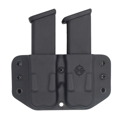 Glock 9/40 double flat magazine holder