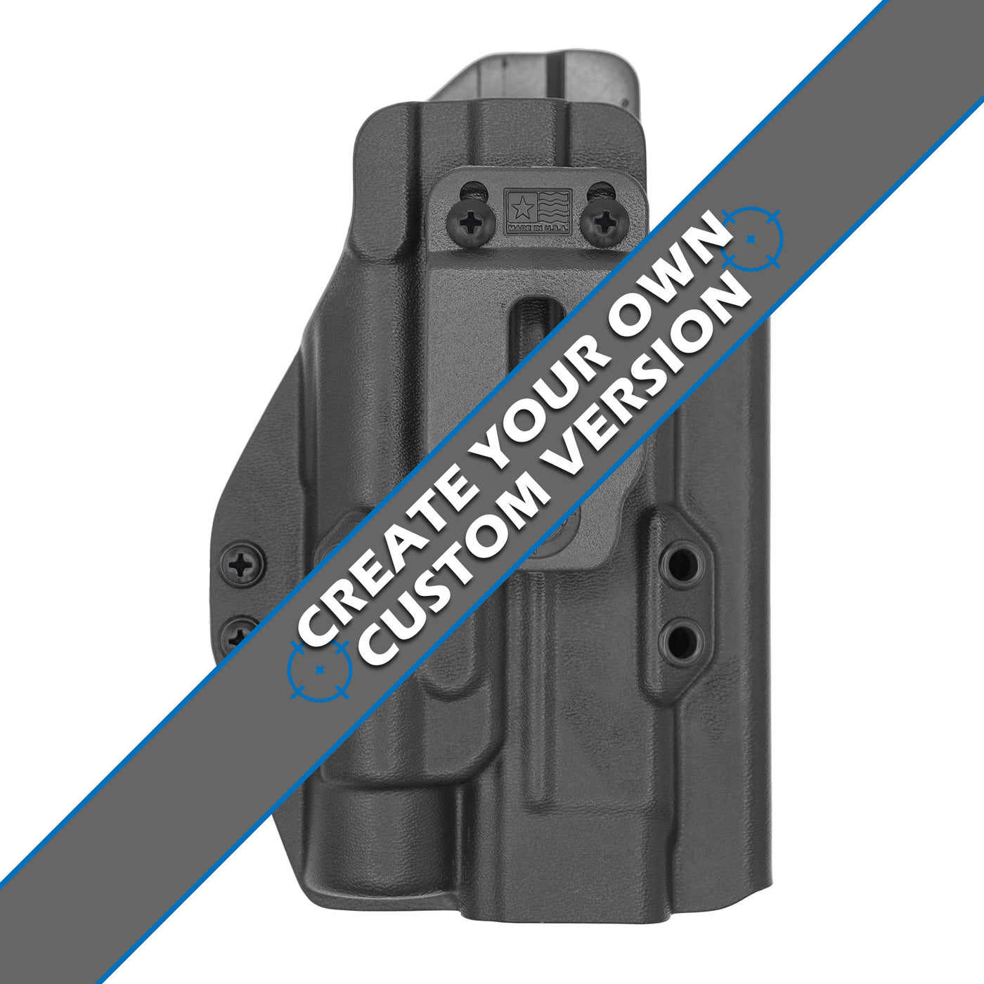 C&G Holsters custom IWB Tactical Glock 20/21 Streamlight TLR1