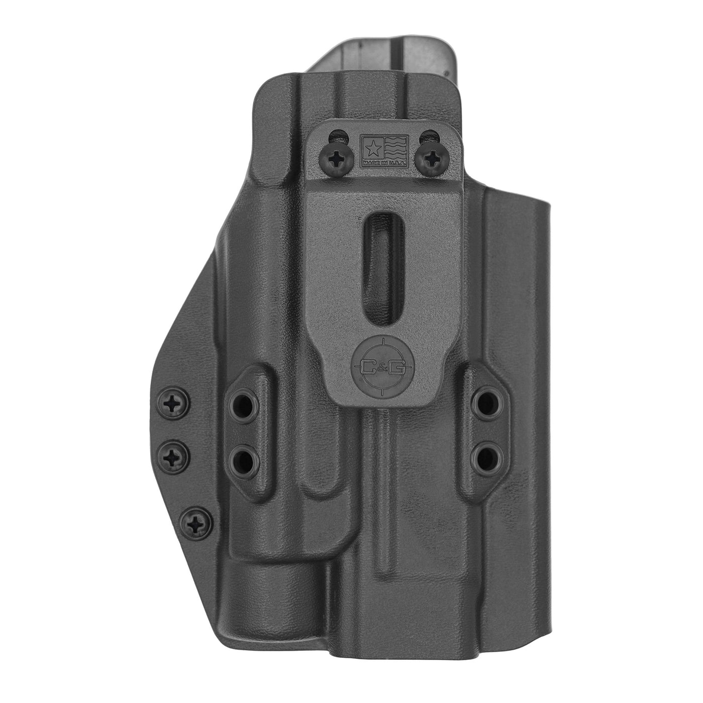 C&G Holsters Custom IWB Tactical Glock Streamlight TLR1/HL