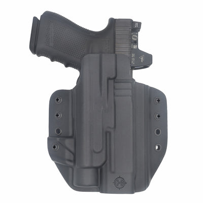 C&G Holsters Custom OWB Tactical CZ P10/c Streamlight TLR-1 in holstered position