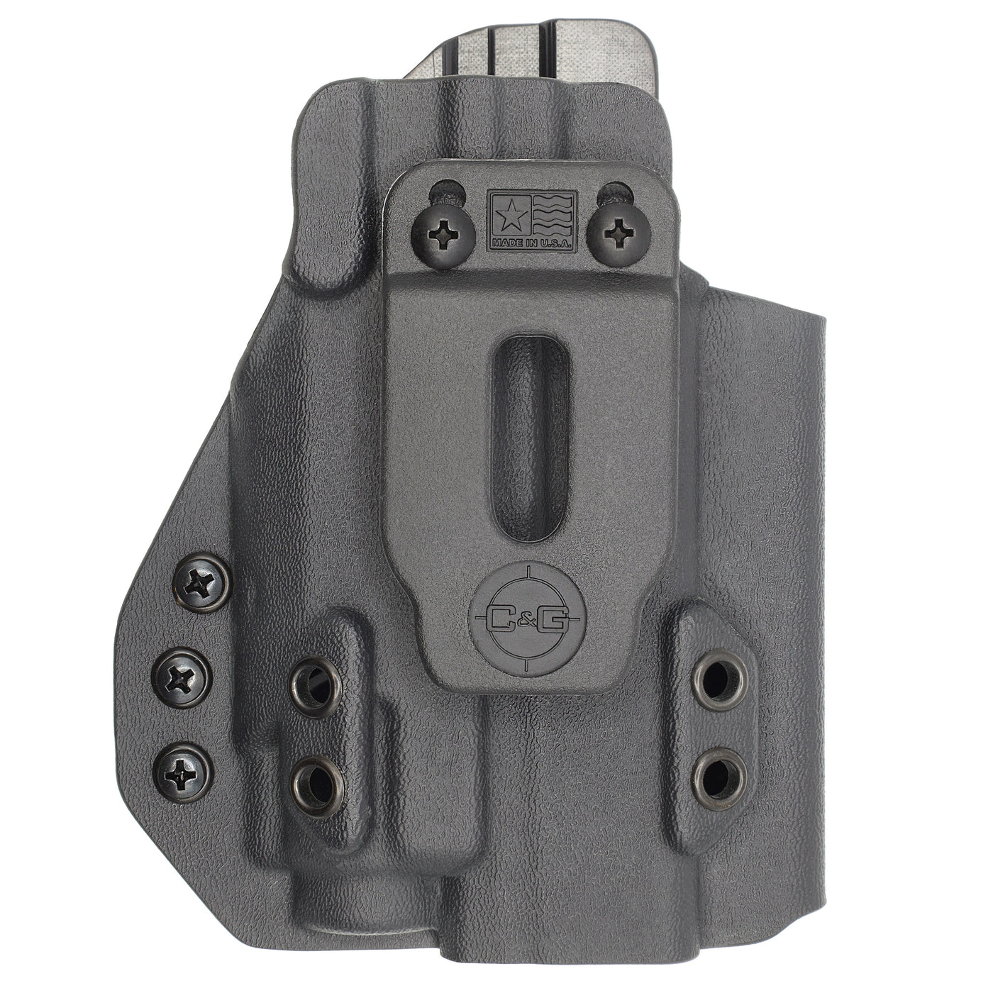 C&G Holsters custom IWB Tactical ZEV OZ9/c streamlight TLR8