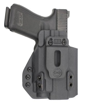 C&G Holsters quickship IWB Tactical ZEV OZ9/c streamlight TLR8 holstered