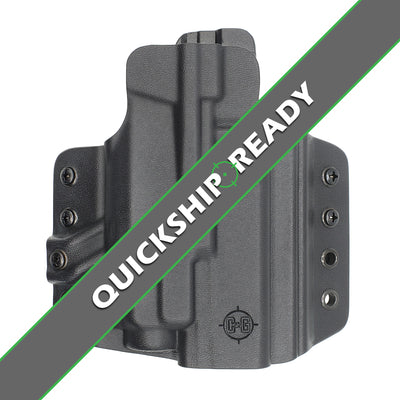 C&G Holsters quickship OWB tactical Poly80 streamlight TLR8