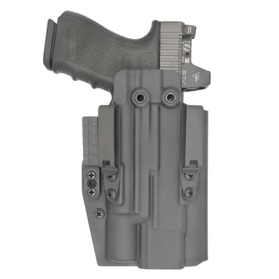 C&G Holsters Custom IWB ALPHA UPGRADE Tactical Glock Surefire X300 in holstered position