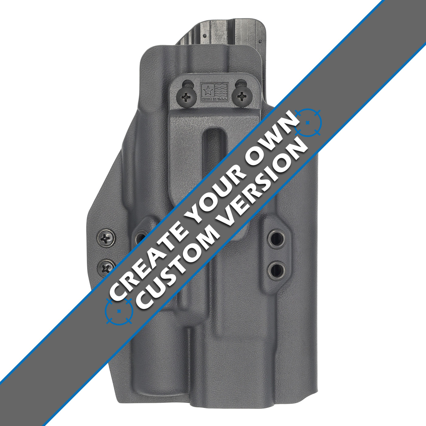 C&G Holsters custom IWB Tactical CZ P10 Surefire X300