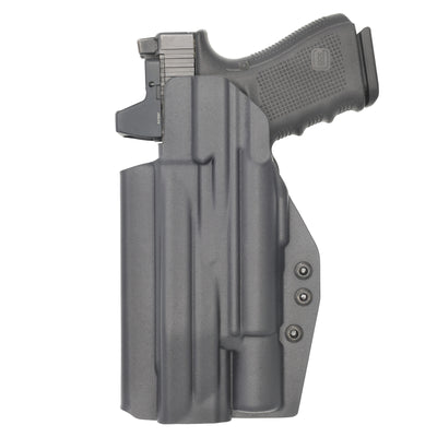 C&G Holsters Quickship IWB Tactical ZEV OZ9/c Surefire X300 in holstered position back view
