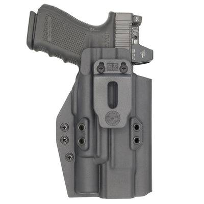 C&G Holsters Custom IWB Tactical Glock 20/21 Surefire X300 in holstered position