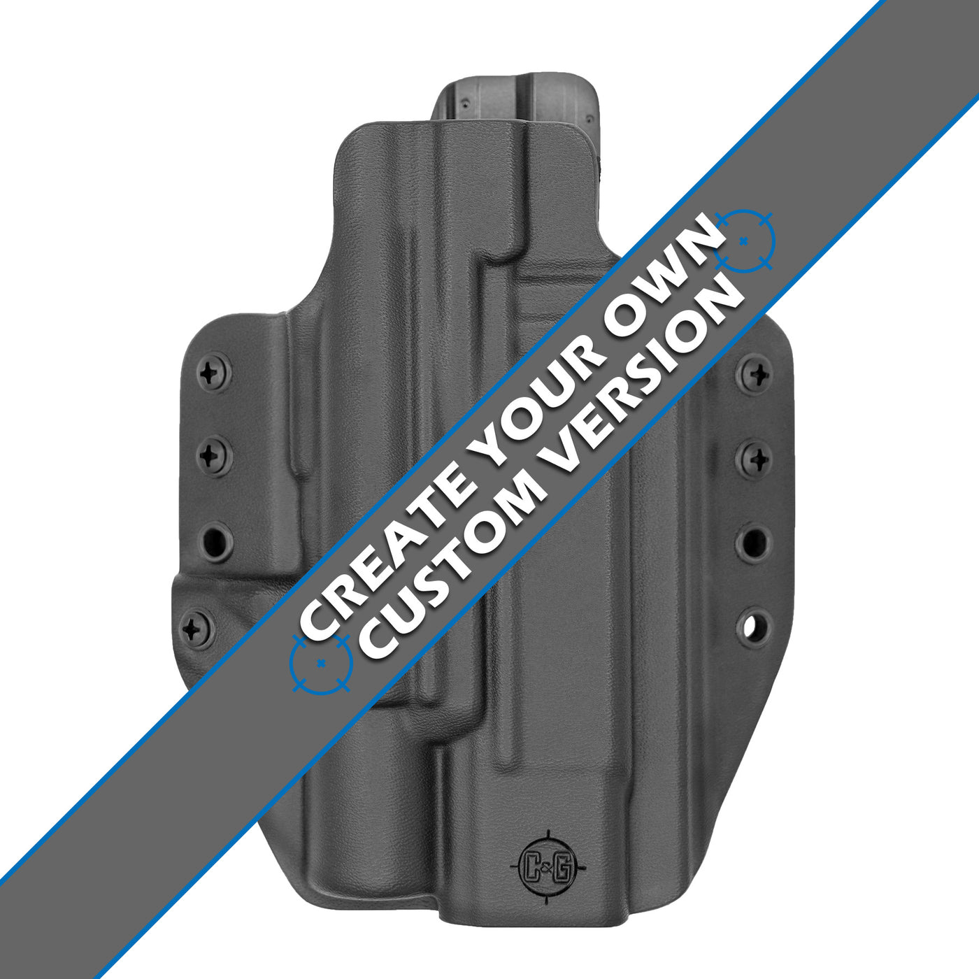 C&G Holsters custom OWB Tactical Shadow Systems Surefire X300