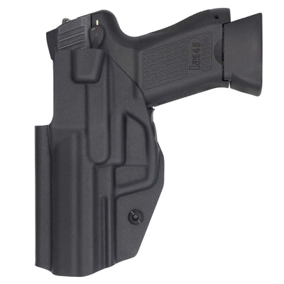 This is the back of a quickship C&G Holsters IWB inside the waistband Holster for the H&K HK45.