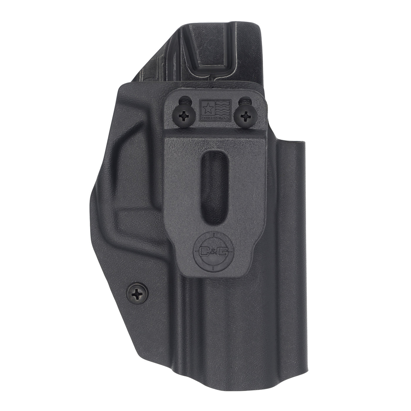This is a quickship C&G Holsters IWB inside the waistband Holster for the Heckler and Koch HK45c.