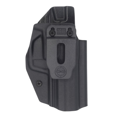 This is a custom C&G Holsters IWB inside the waistband Holster for the Heckler and Koch HK45c.