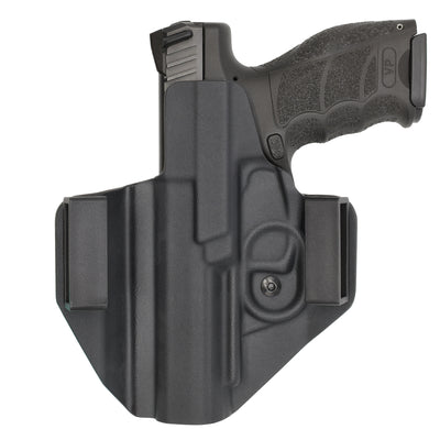 C&G Holsters custom OWB Covert H&K VP9T in holstered position back view