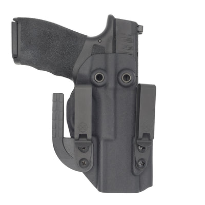 C&G Holsters quickship IWB ALPHA UPGRADE Covert Springfield Hellcat PRO in holstered position