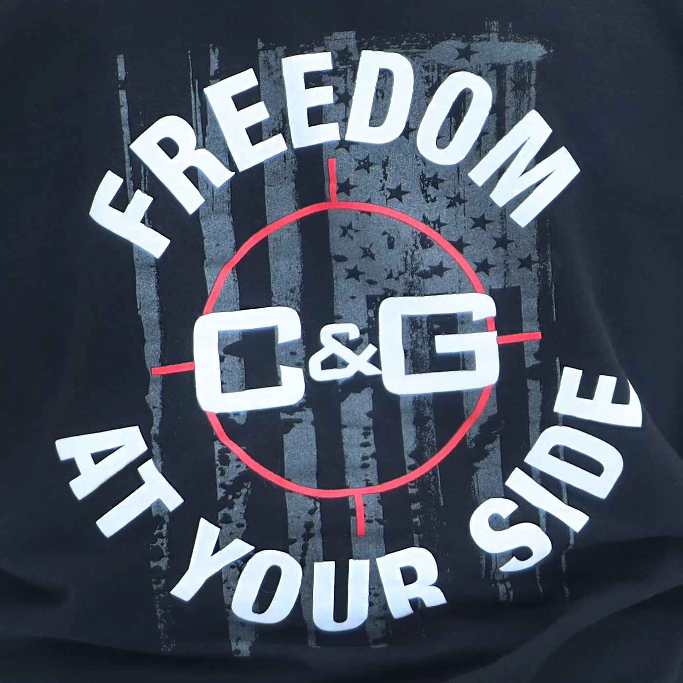 Kapuzenpullover „Freedom at your Side“ | BEKLEIDUNG | C&amp;G Holsters 