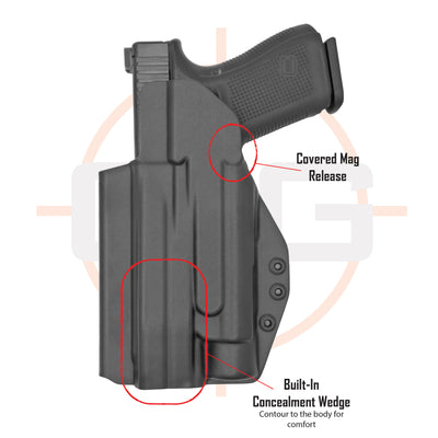 C&G Holsters Diagram Tactical Back