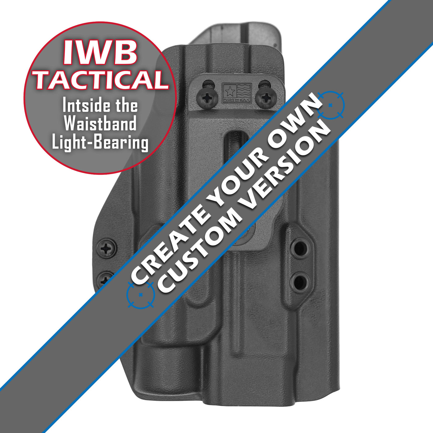 C&G Holsters custom IWB tactical holster