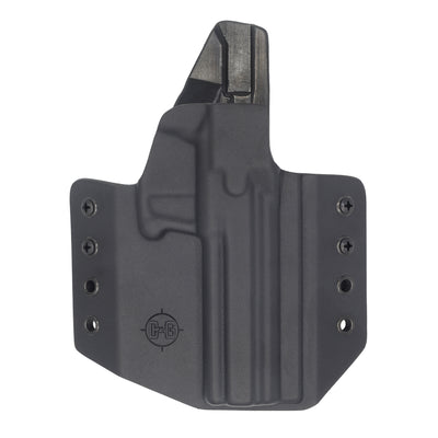 The custom C&G Holsters OWB for the Kel-Tec PMR-30.