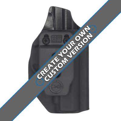 C&G Holsters Custom Covert inside the waistband kydex holster for Kimber Micro 9 in black