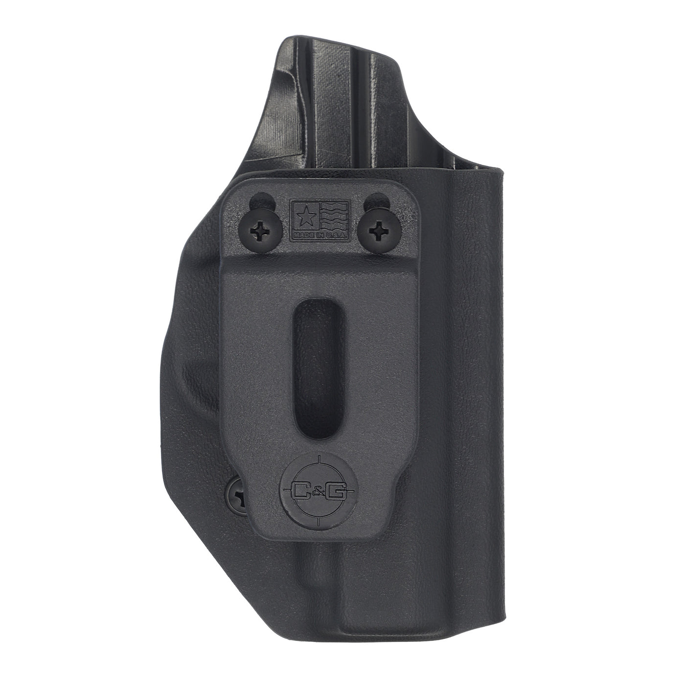 C&G Holsters Custom Covert inside the waistband kydex holster for Kimber Micro 9 in black