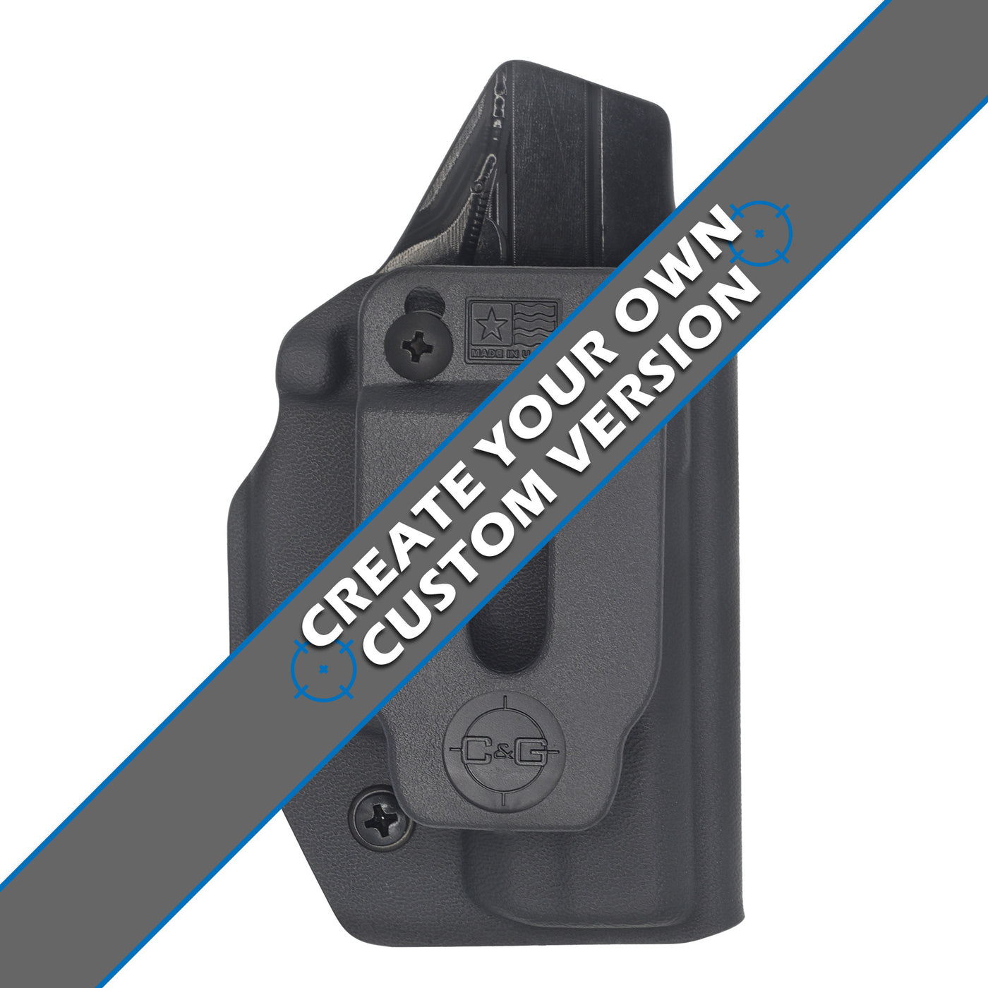 This is the custom C&G Holsters custom Covert IWB kydex holster for LCPII LCP2.