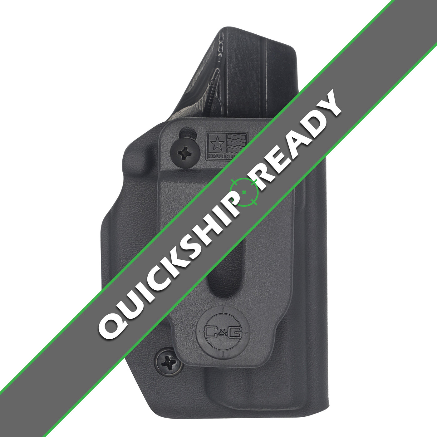 C&G Holsters quick ship Covert IWB kydex holster for LCPII