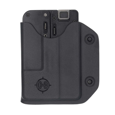 C&G Holsters IWB inside the waistband OWB Outside the waistband Holster for the Trailblazer LifeCard back side