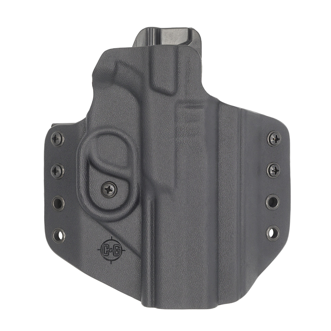 C&G Holsters quickship OWB Covert S&W M&P 10/45 4.6"