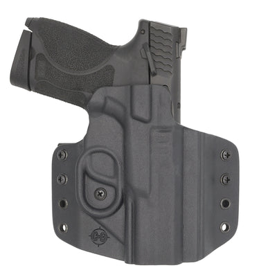 C&G Holsters quickship OWB Covert S&W M&P 10mm 4" in holstered position