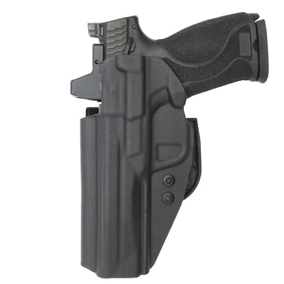 C&G Holsters quickship IWB ALPHA UPGRADE Covert M&P 10/45 5" in holstered position back view