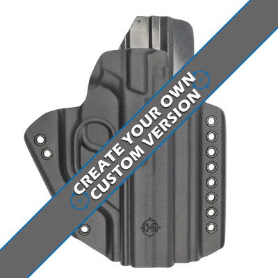 C&G Holsters custom chest mounted system S&W M&P 9/40